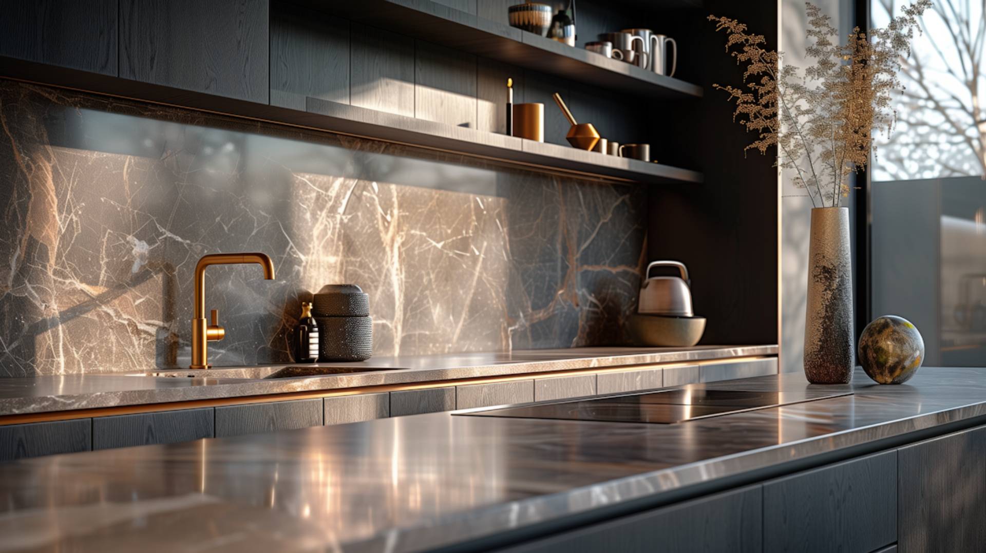 Atrium Modern Kitchen