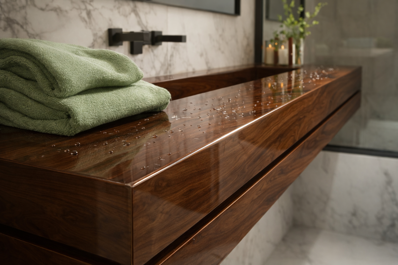 Atrium Bathroom Design