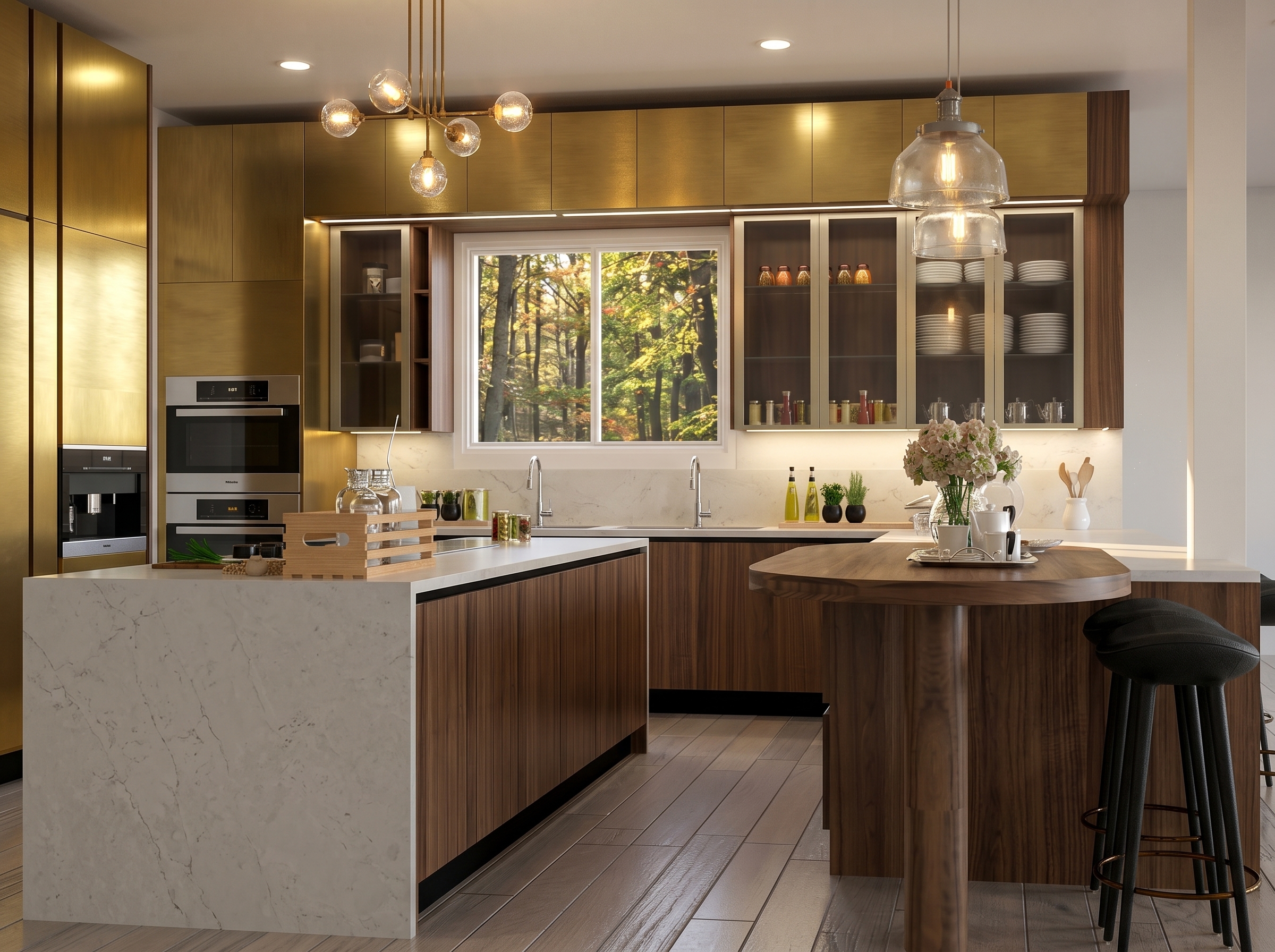 Atrium Modern Kitchen