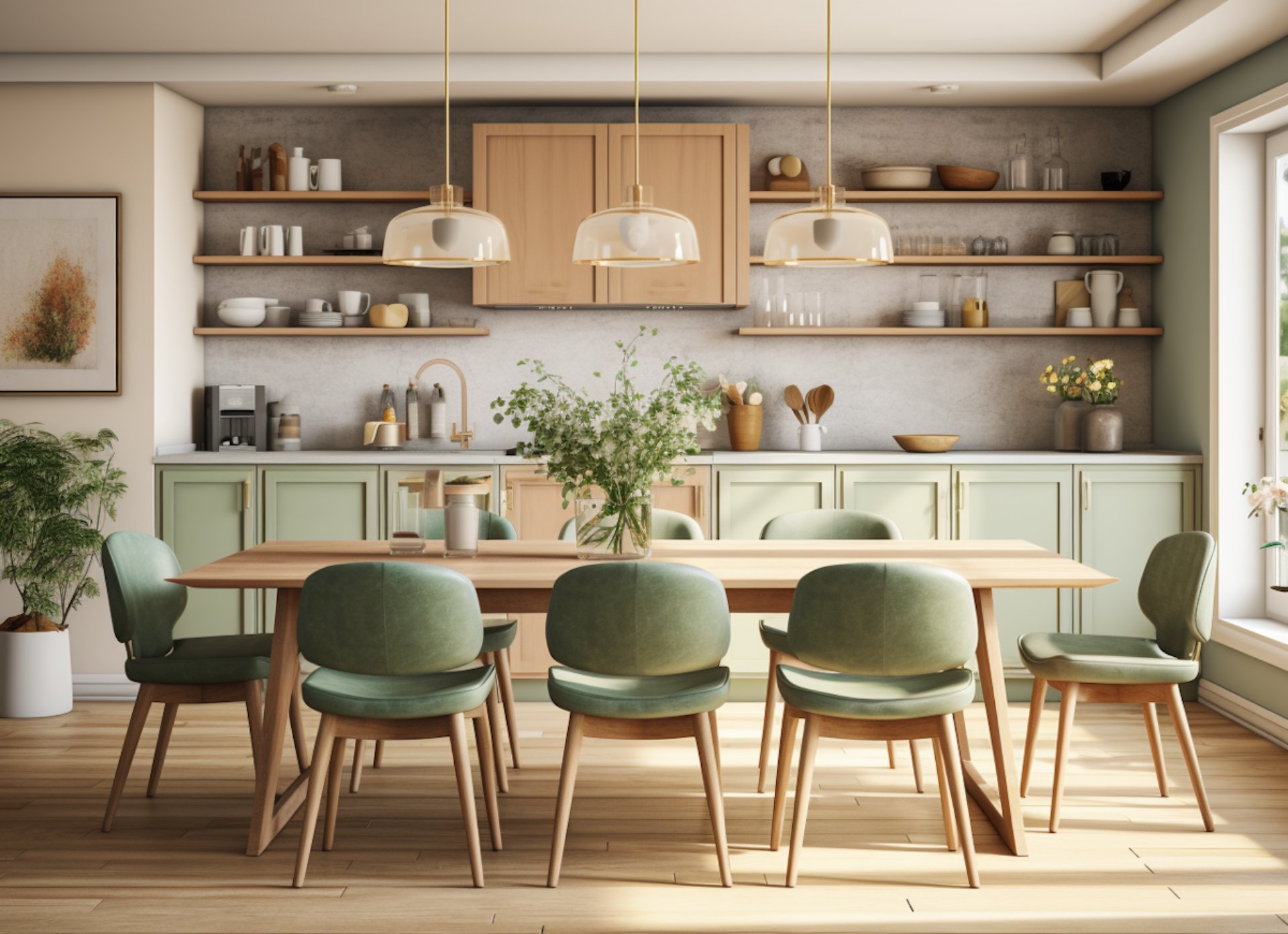Atrium Modern Kitchen