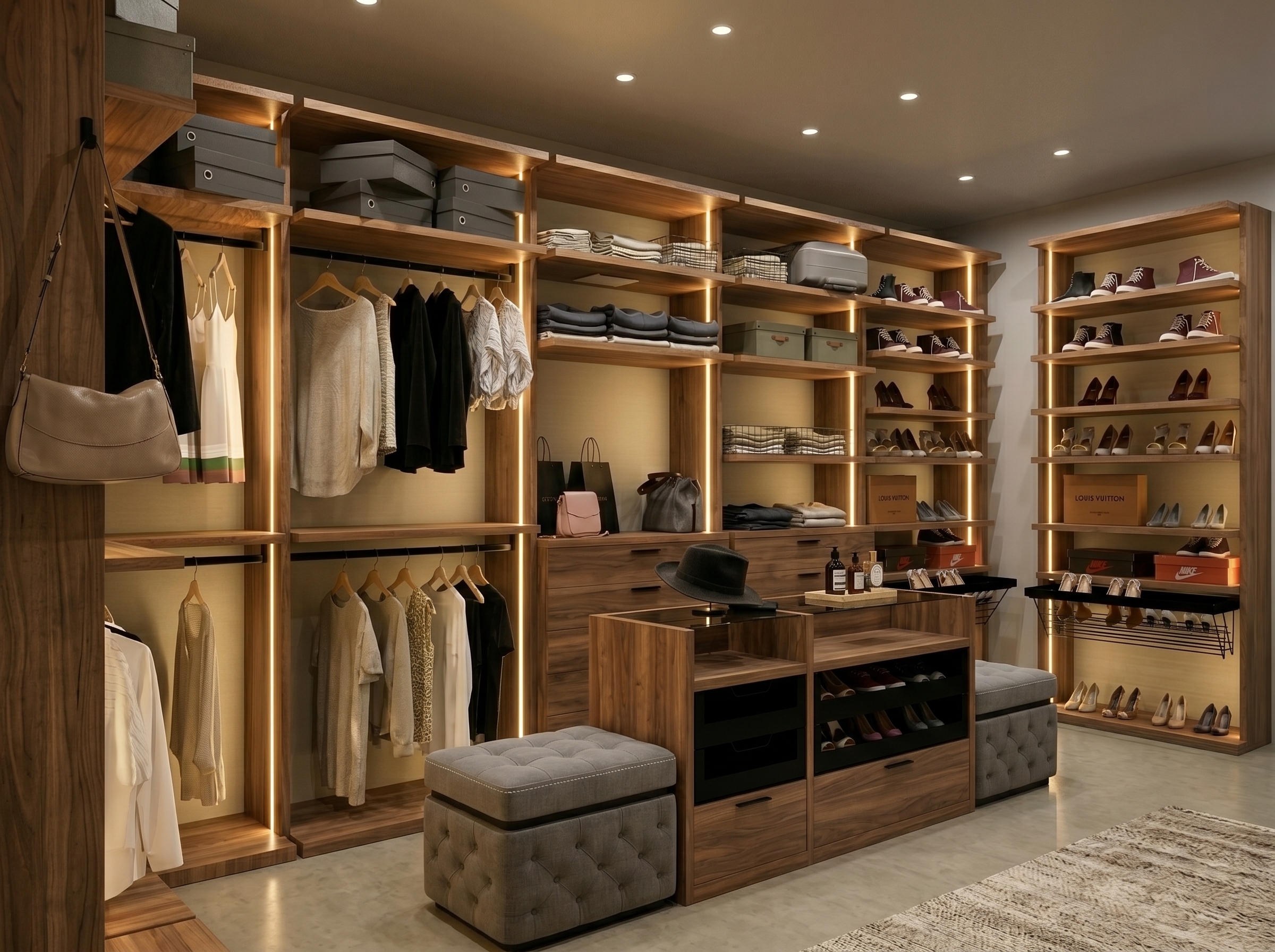 Atrium Modern Closet