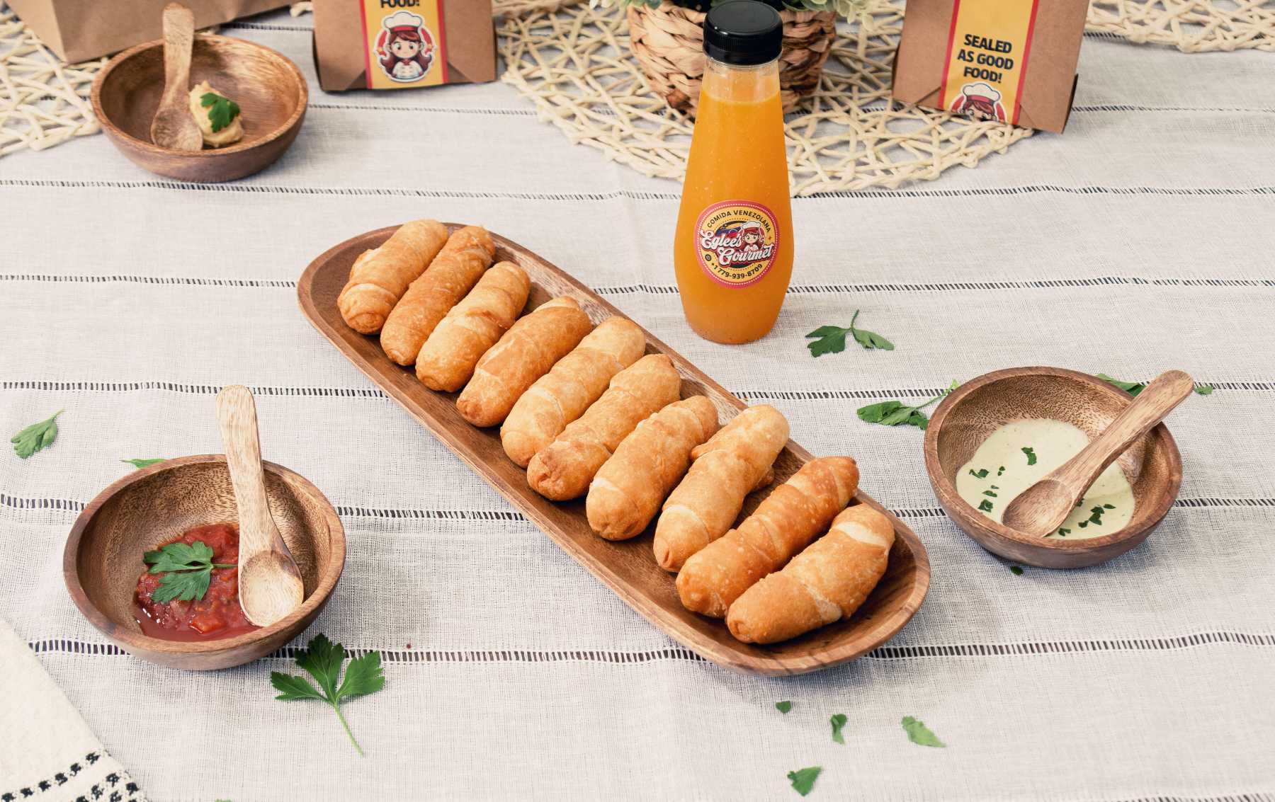 Tequeños de Eglee's Gourmet